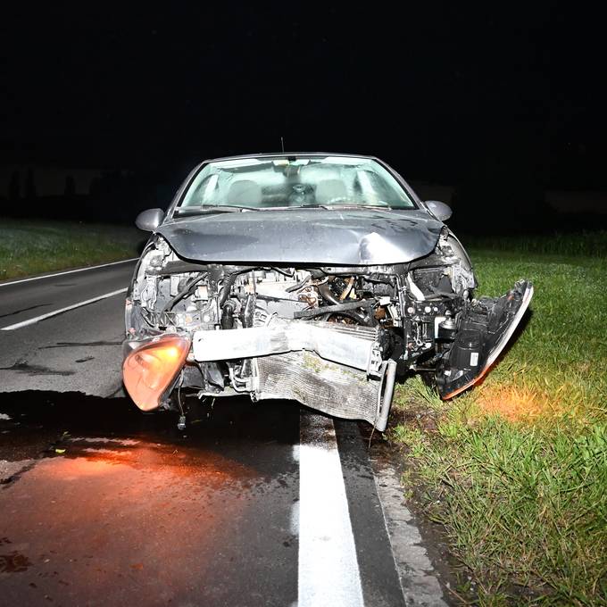 61-Jähriger baut fahrunfähig Unfall in Waldkirch – Führerausweis weg