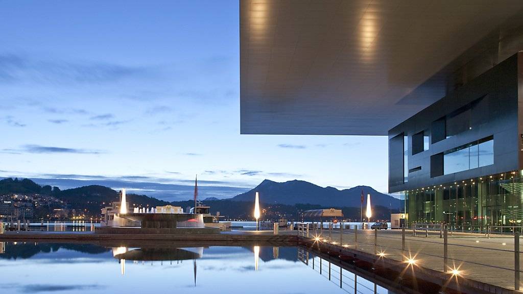 Im KKL Luzern treffen sich in den nächsten viereinhalb Wochen im Rahmen des Lucerne Festivals Spitzenorchester und -solistinnen und -solisten. (Archivbild)