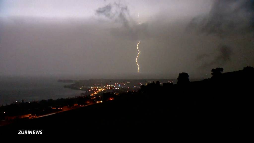 Viel Regen im Norden Zürichs