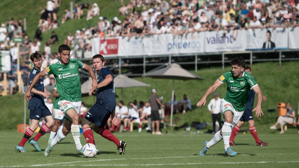 FC St.Gallen kennt keine Gnade gegen Urnäsch