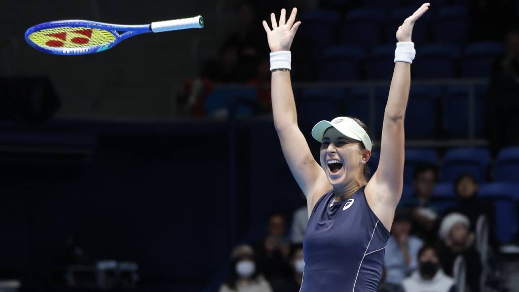 Geschafft! Die Emotionen von Belinda Bencic beim Matchball