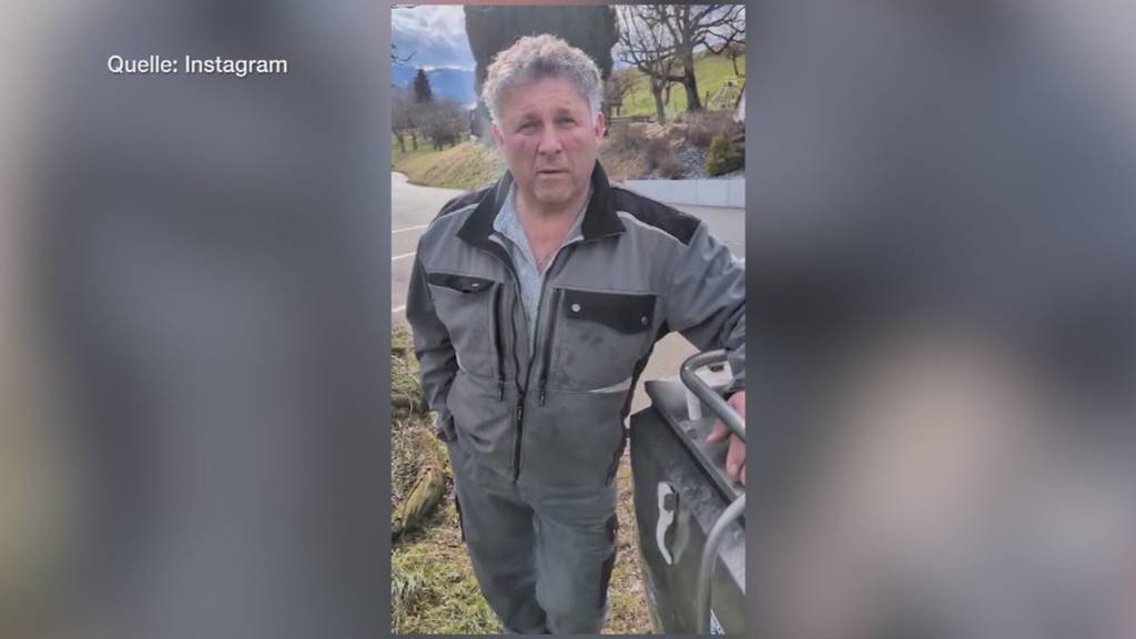 Milchpreis unter Druck: Toggenburger Bauer macht mit Social-Media-Video seinem Ärger Luft