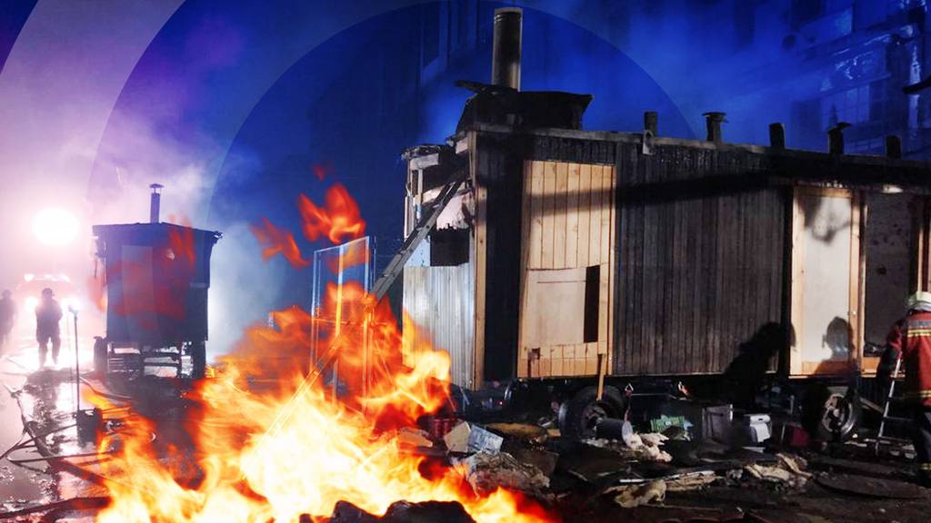 Wagons mobiler Bäckerei in Riedholz brennen nieder