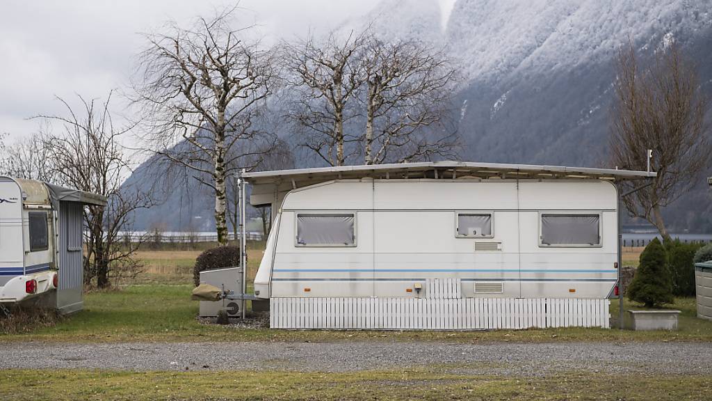 Im Jahr 2022 haben in der Schweiz wiederum mehr Gäste in Ferienwohnungen, auf Campingplätzen und in Jugendherbergen übernachtet. Es wurde sogar das Niveau von vor der Corona-Pandemie übertroffen. (Archivbild)