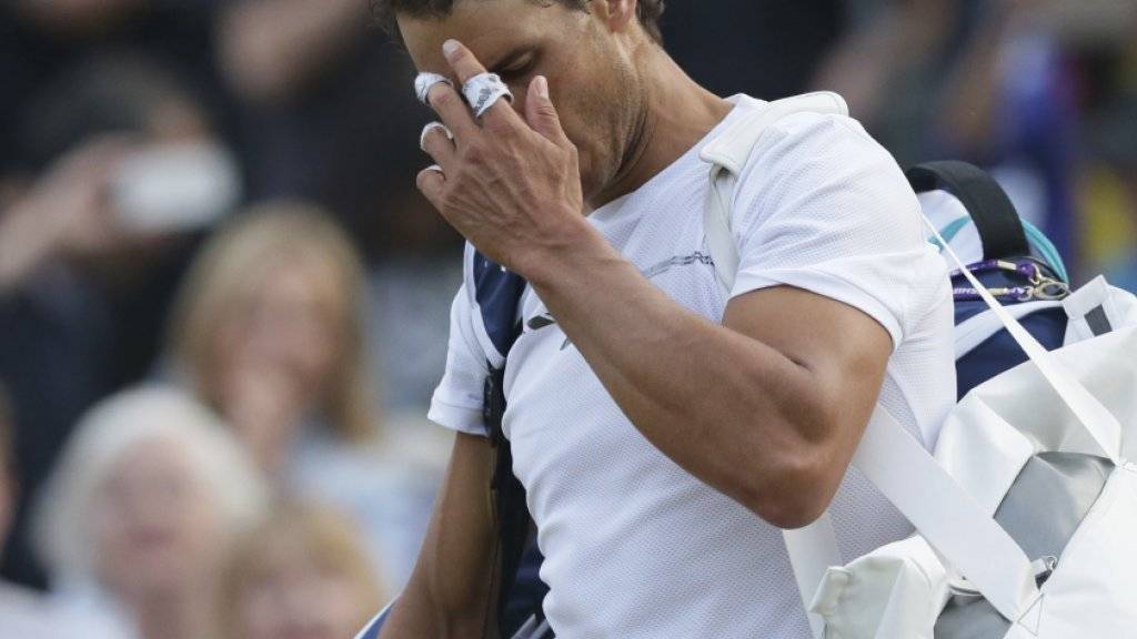 Für Rafael Nadal endete das Wimbledon-Turnier einmal mehr mit einer Enttäuschung