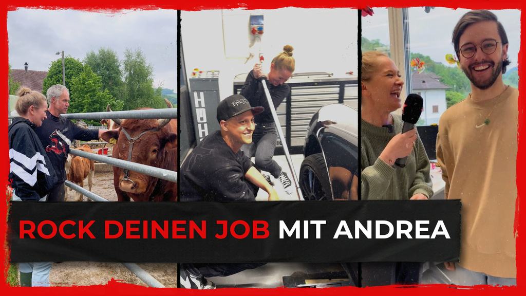 Diese drei Jobs hat Andrea gerockt