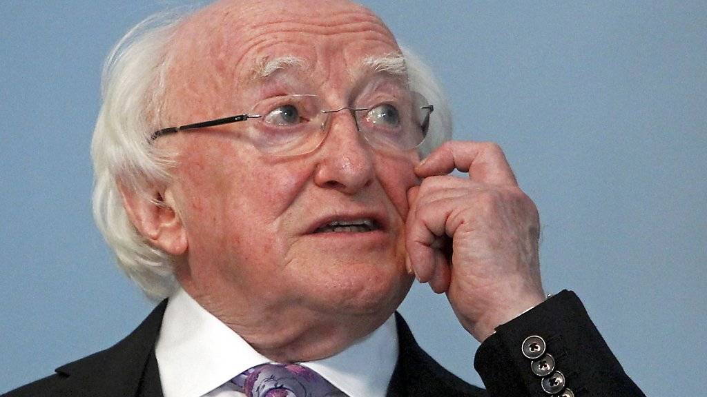 Der 77-jährige Michael D. Higgins ist bei den Präsidentschaftswahlen in Irland erneut als Präsident des Landes gewählt worden. (Archivbild)