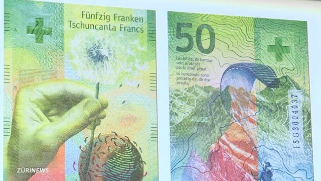 Das ist die neue 50-Franken-Note