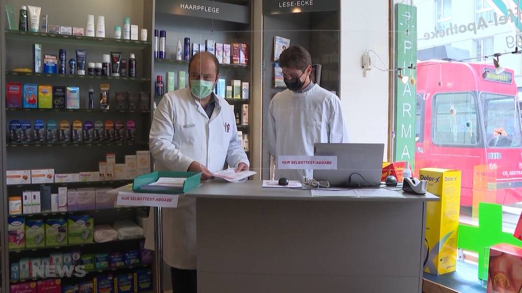 Selbsttests in Apotheken: Grosser Ansturm bleibt aus