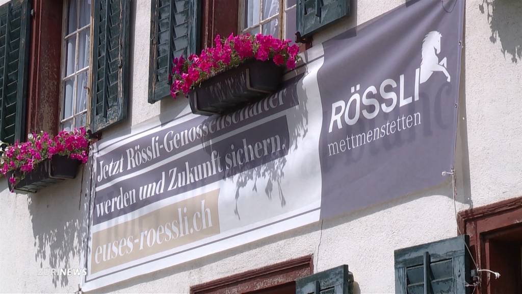 Rettungsaktion des «weissen Rössli» galoppiert Richtung Ziel