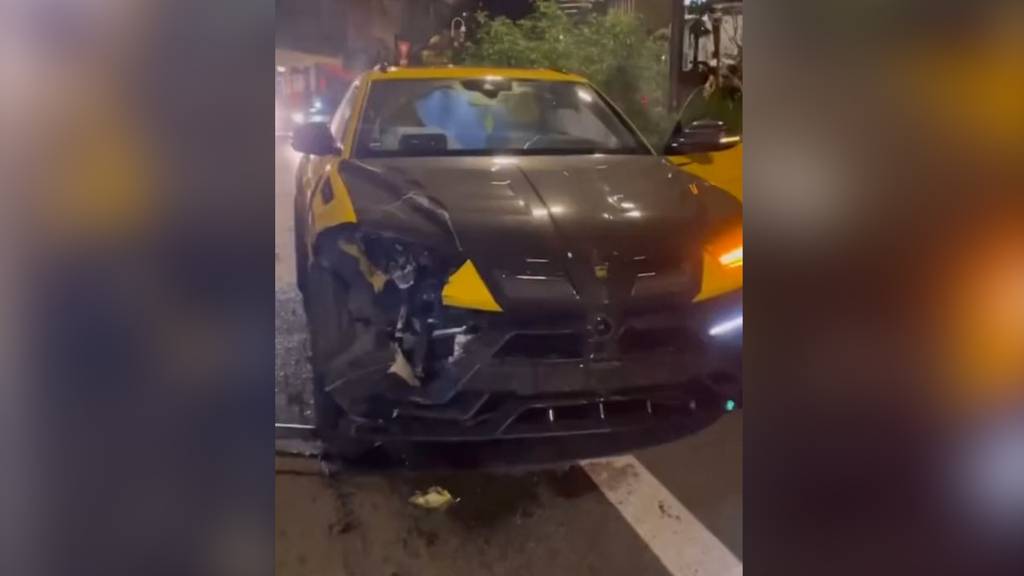 Nissan kracht in Monaco in Lamborghini von Schweizer Nati-Kicker