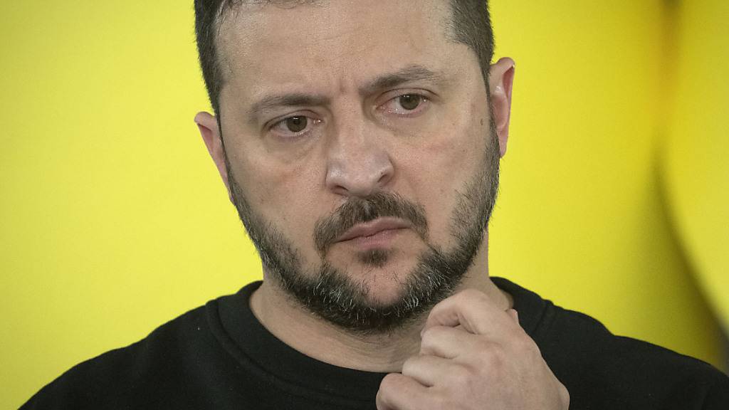 ARCHIV - Wolodymyr Selenskyj: «Ich bin zuversichtlich, dass wir in der Lage sein werden, unseren Staat zu stärken.» Foto: Efrem Lukatsky/AP