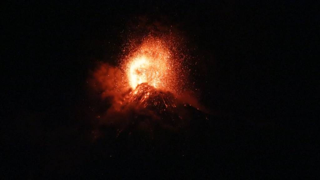 Vulkanausbruch in Guatemala: 1400 Personen in Sicherheit gebracht