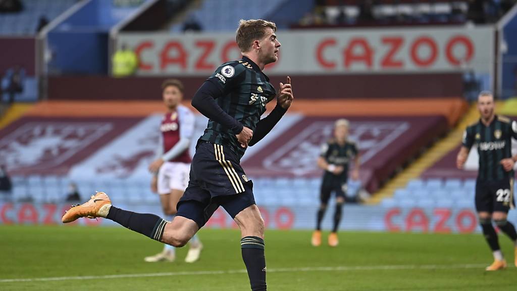 Patrick Bamford schiesst mit Aufsteiger Leed United das zuvor ungeschlagene Aston Villa ab