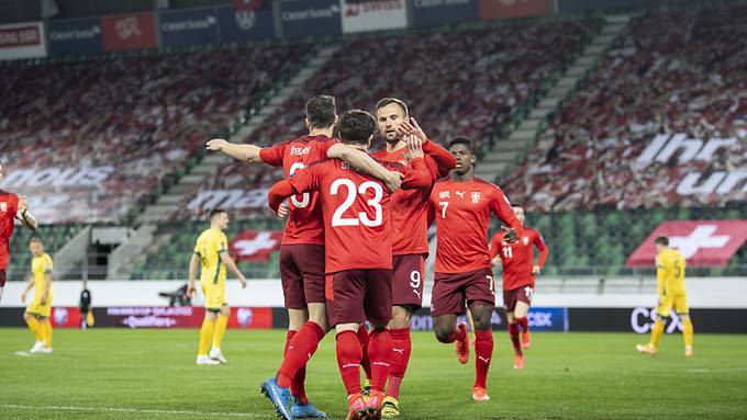 Schweizer Nationalmannschaft müht sich zu einem Pflichtsieg