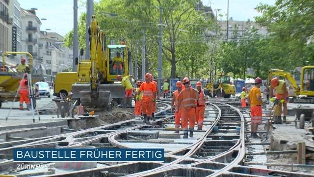 Grossbaustelle Bellevue hat ein Ende