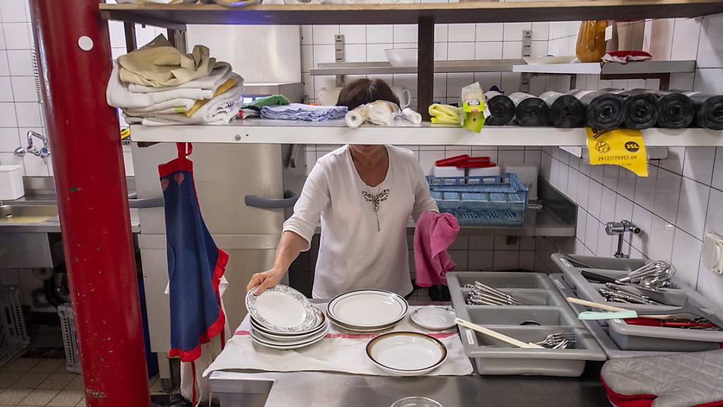 Ein Grossteil der in der Schweiz erwerbstätigen Ukrainerinnen und Ukrainer arbeiten in der Gastronomie. (Symbolbild)