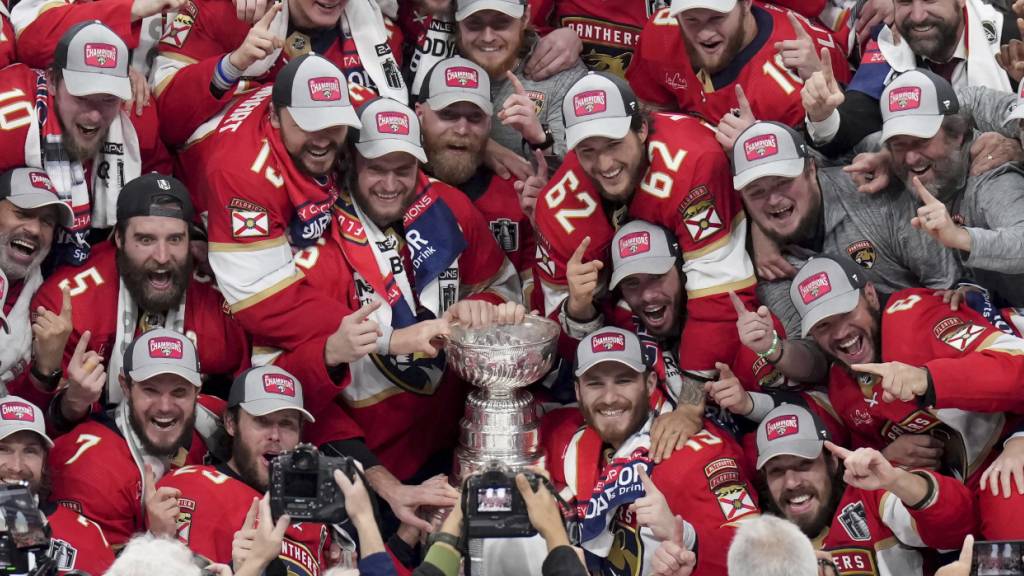 Die Florida Panthers holen erstmals den Stanley Cup