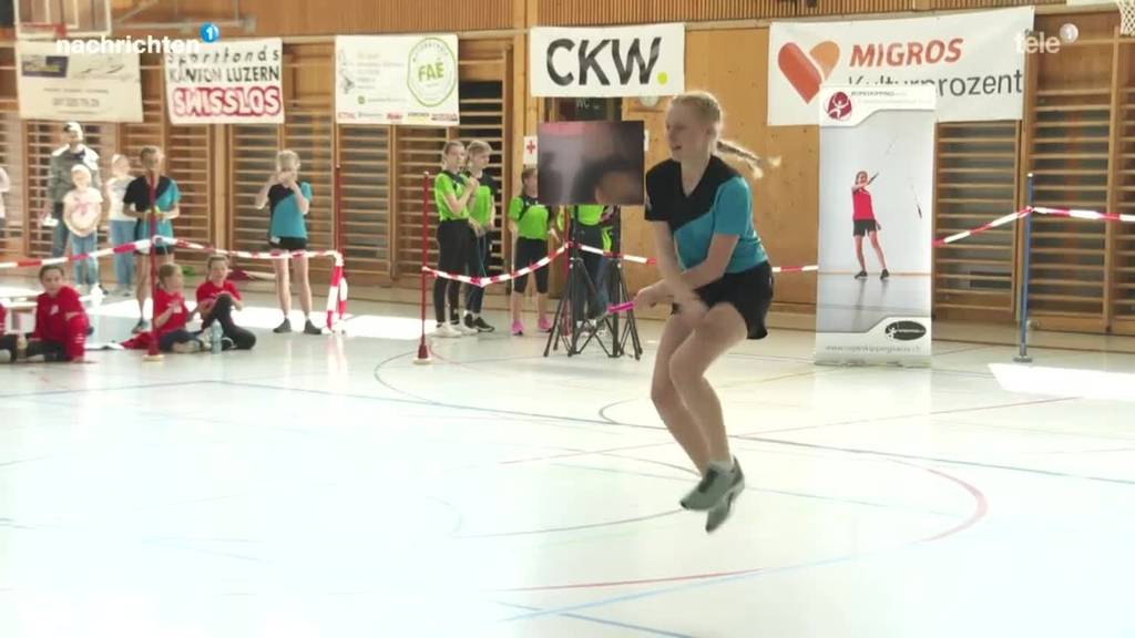 Die besten Rope Skipper der Schweiz messen sich in Kriens