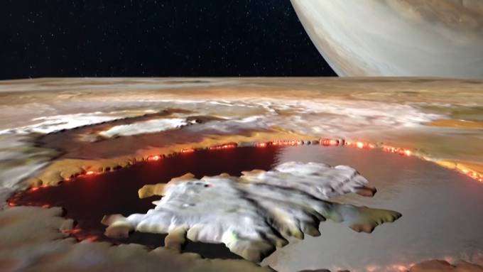 So sieht es auf dem Jupitermond Io aus