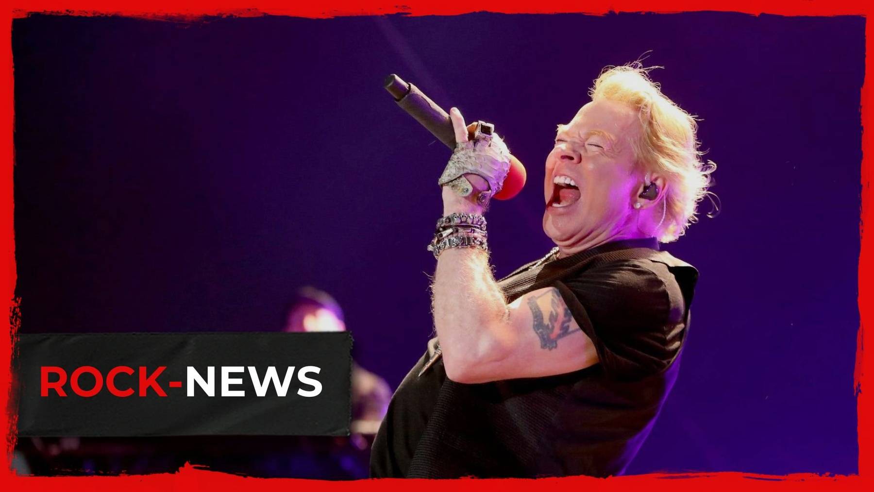 VR Rock News Axl Rose Guns n'Roses