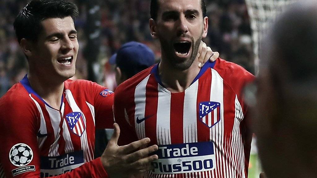Diego Godin bringt Atlético in den Champions-League-Achtelfinals auf Kurs