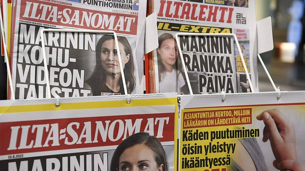Die finnische Ministerpräsidentin Sanna Marin wird von finnischen Boulevardzeitungen heftig kritisiert, nur weil sie in ihrer Freizeit in Clubs tanzen geht. Foto: Saara Peltola/Lehtikuva/dpa