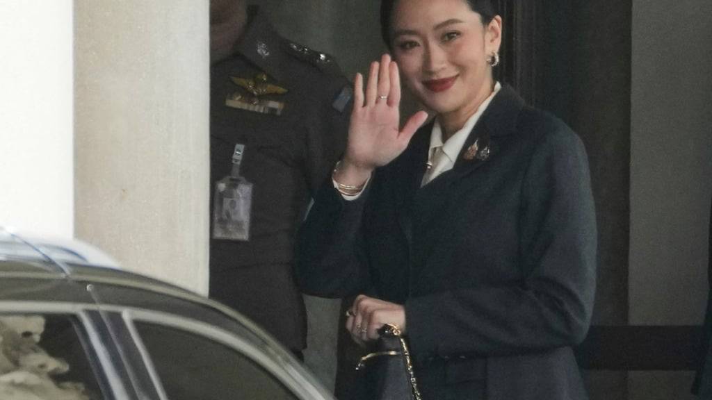 Paetongtarn Shinawatra, Thailands suspendierte Ministerpräsidentin. Foto: Sakchai Lalit/AP/dpa/Archiv