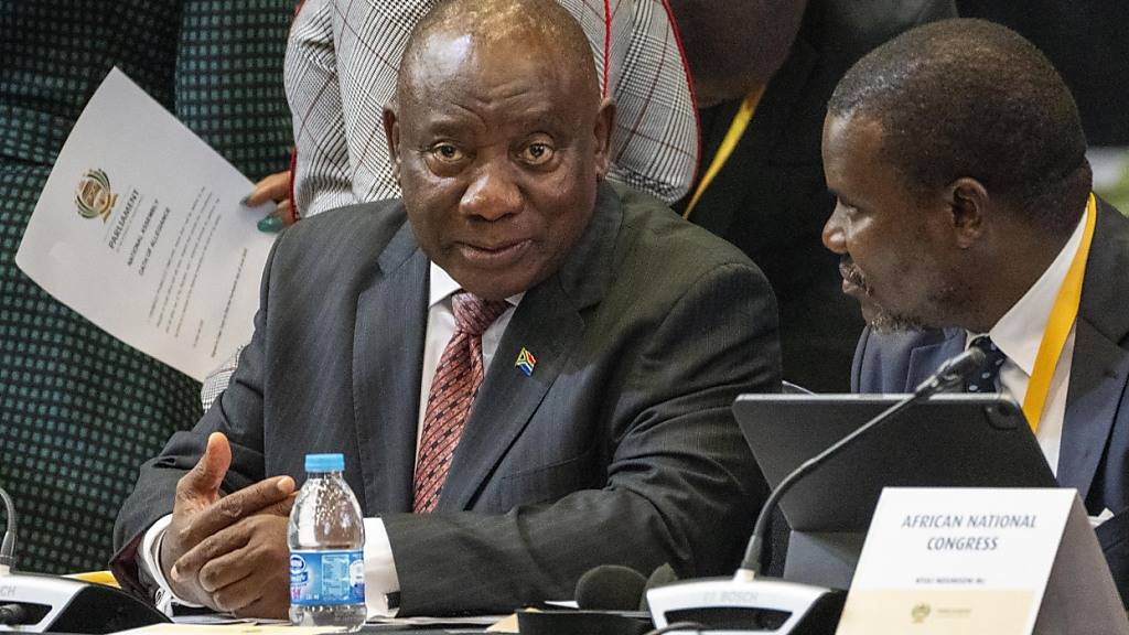 Der südafrikanische Präsident Cyril Ramaphosa. Foto: Jerome Delay/AP/dpa