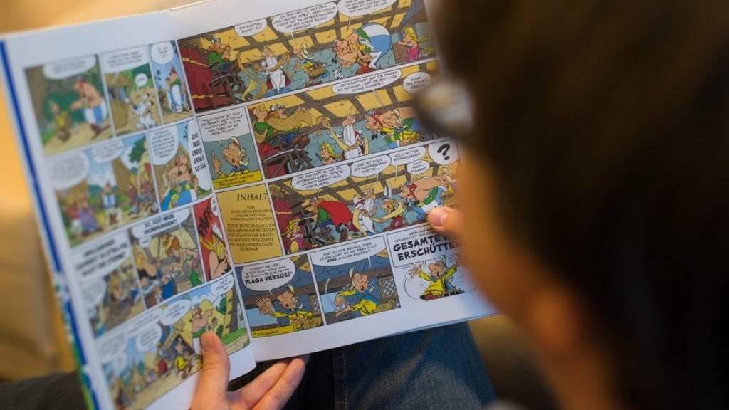 Eingefleischte Fans halten es bereits in den Händen: Das 36. Asterix-Album «Der Papyrus des Cäsar», das heute erschienen ist.