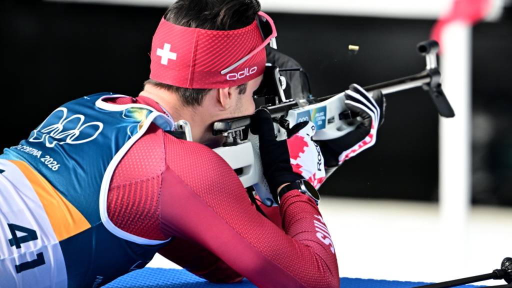 Schweizer Biathleten in Otepää im Sprint nicht bei den Schnellsten