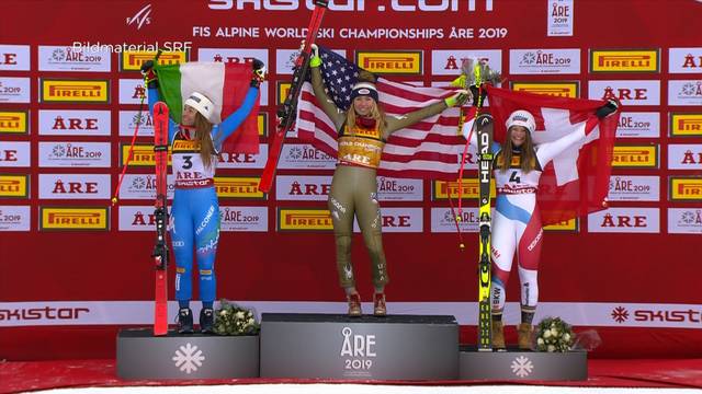 Ski-WM: Corinne Suter holt Bronze im Super-G