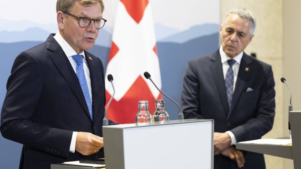 Schweiz und Deutschland bekräftigen Zusammenhalt