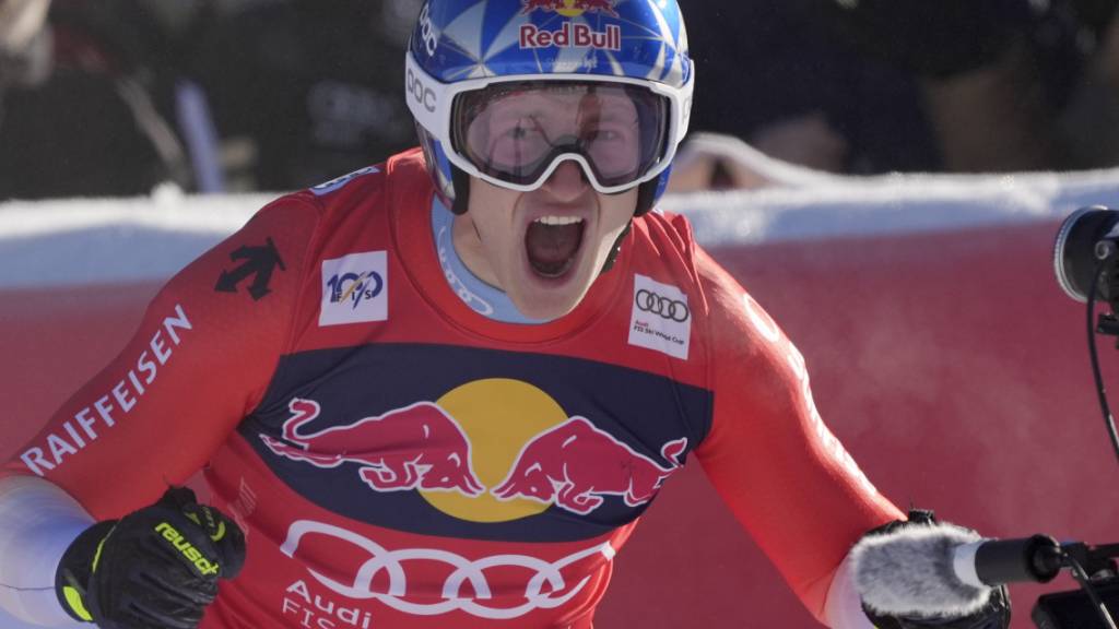 Marco Odermatt sichert sich einen weiteren Podestplatz in einer Weltcup-Abfahrt