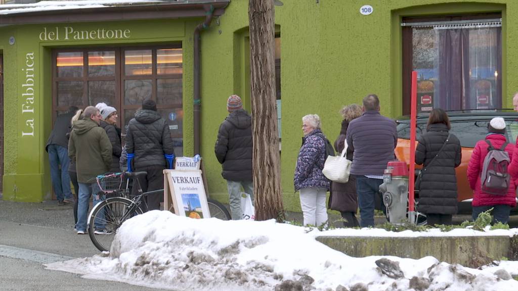 Panettone-Ansturm in St.Galler Bäckerei