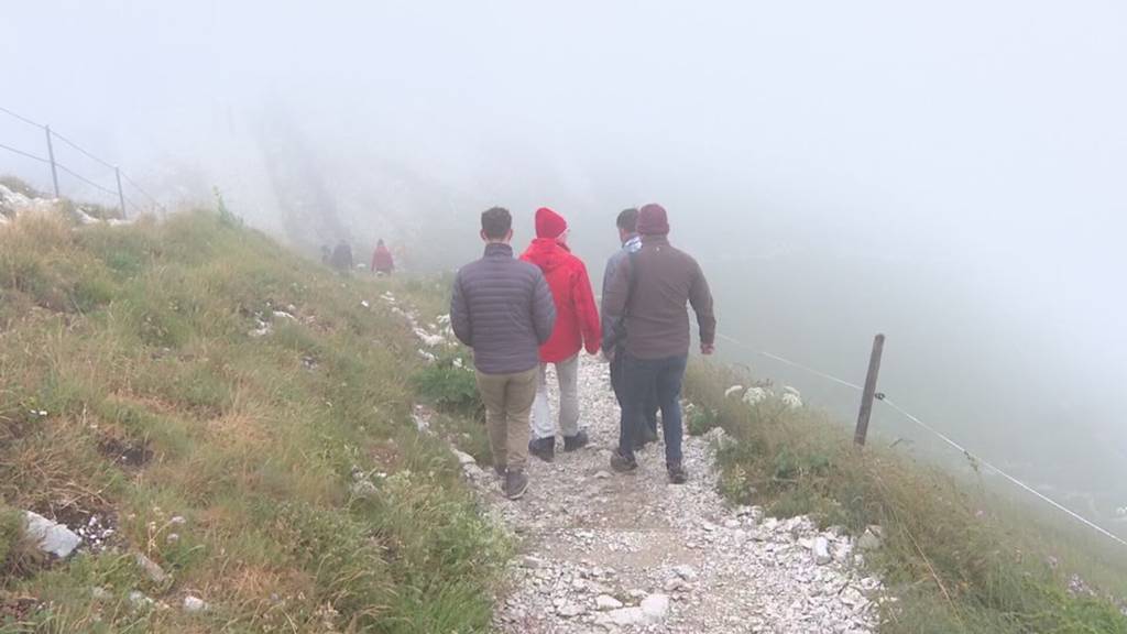Wandern mit Bundesrat Albert Rösti
