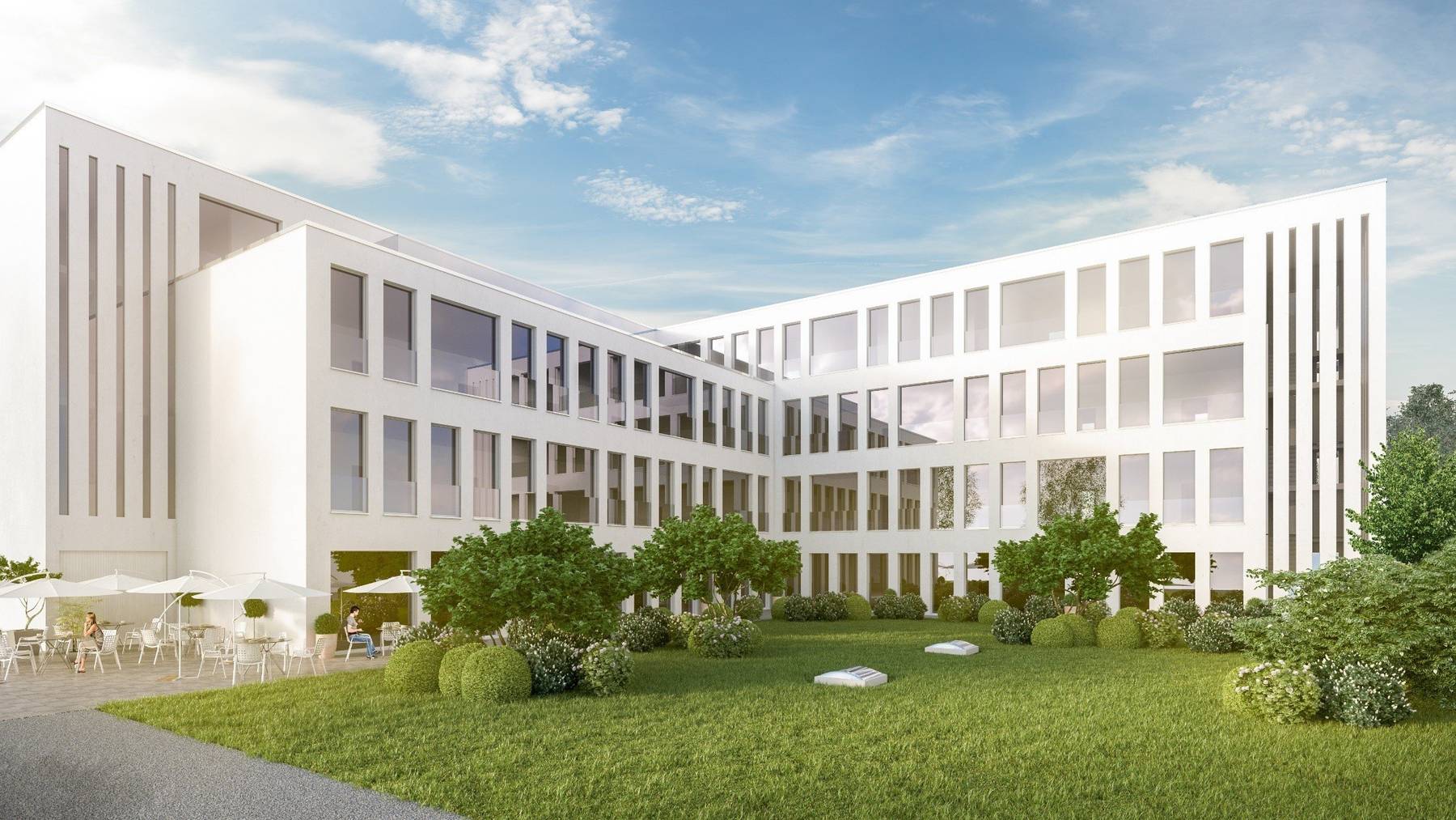 Das Ärztezentrum in St.Margrethen wird für 15 Arztpraxen Platz bieten.