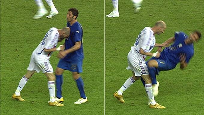 Von Constantin bis Zidane – nicht nur Lehmann verlor die Nerven