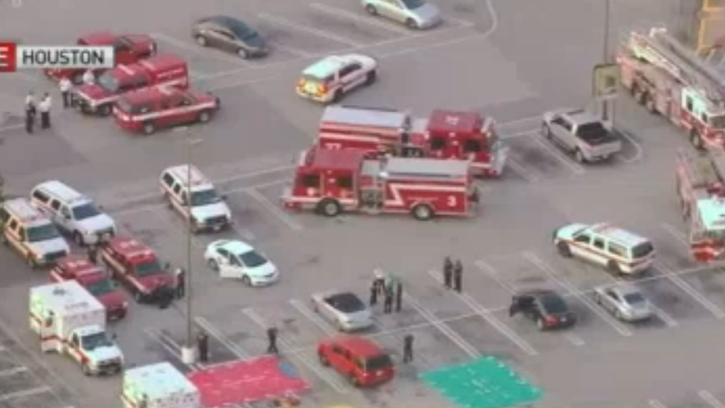 Der Vorfall ereignete sich vor einem Einkaufszentrum in Houston.