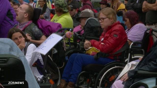 Behinderte kämpfen für ihre Bewegungsfreiheit