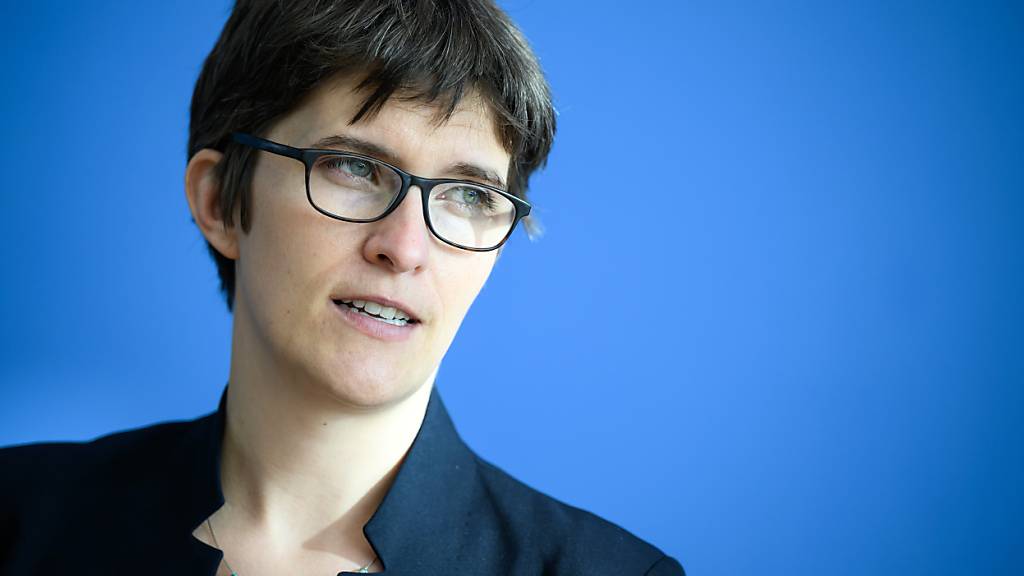 ARCHIV - Europastaatsministerin Anna Lührmann (Bündnis 90/Die Grünen) spricht bei einer Pressekonferenz. Foto: Bernd von Jutrczenka/dpa