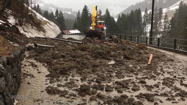 Ununterbrochener Regen im Berner Oberland