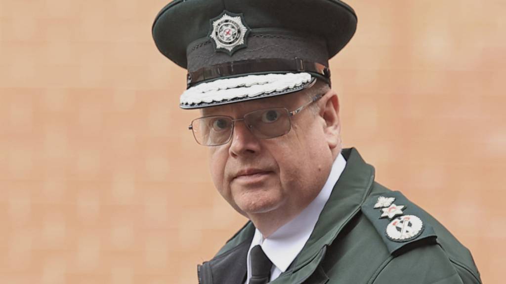 ARCHIV - Der Polizeichef von Nordirland gibt seinen Posten auf. Simon Byrne trete mit sofortiger Wirkung zurück, meldete die britische Nachrichtenagentur PA am Montag. Foto: Liam Mcburney/PA Wire/dpa