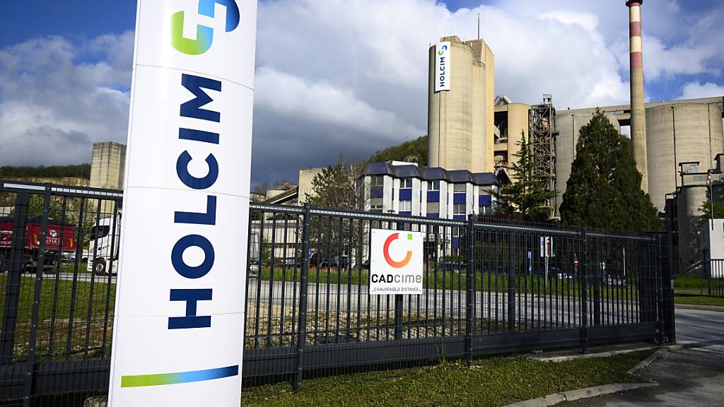 Holcim trotz weniger Umsatz mit mehr Betriebsgewinn im 1. Quartal