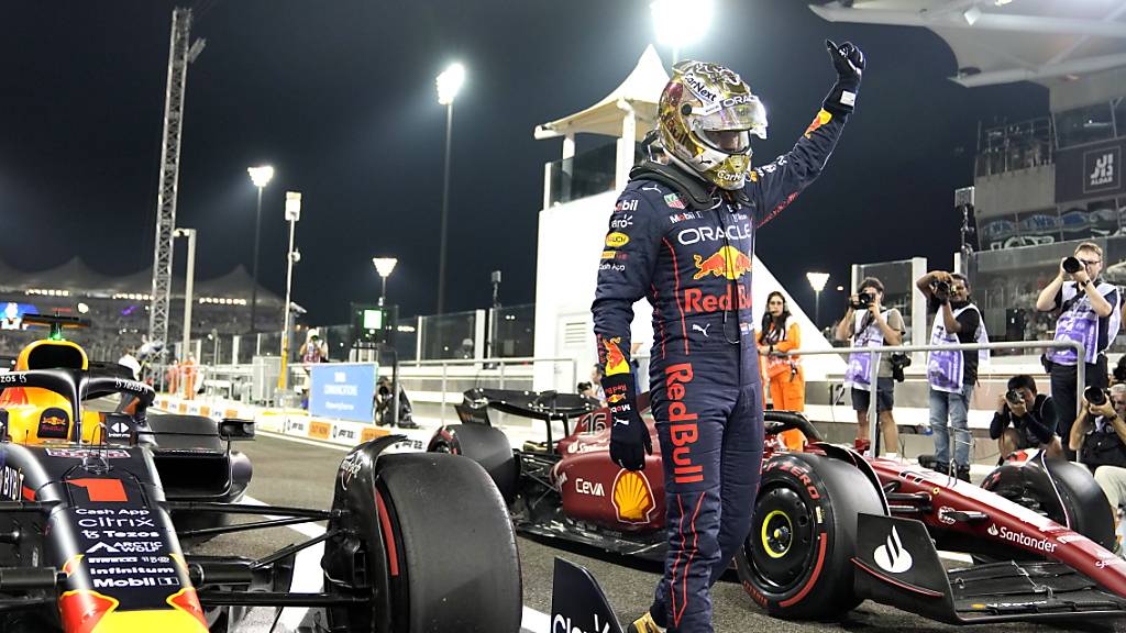 Weltmeister Max Verstappen verabschiedet sich in Abu Dhabi standesgemäss mit einem Sieg in die Saisonpause