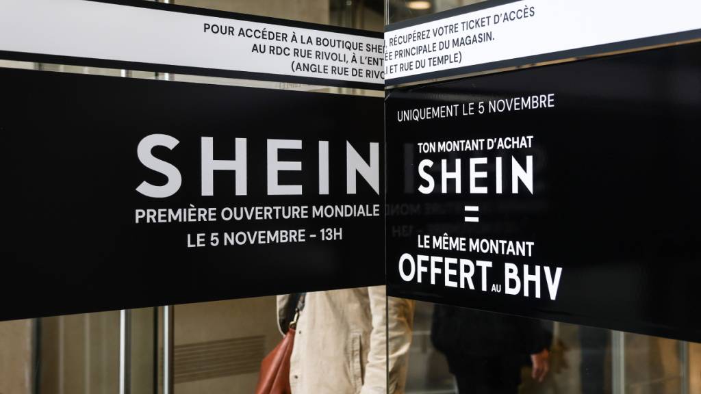 Die Billig-Onlineplattform Shein entgeht vorerst einer Seitensperre in Frankreich.