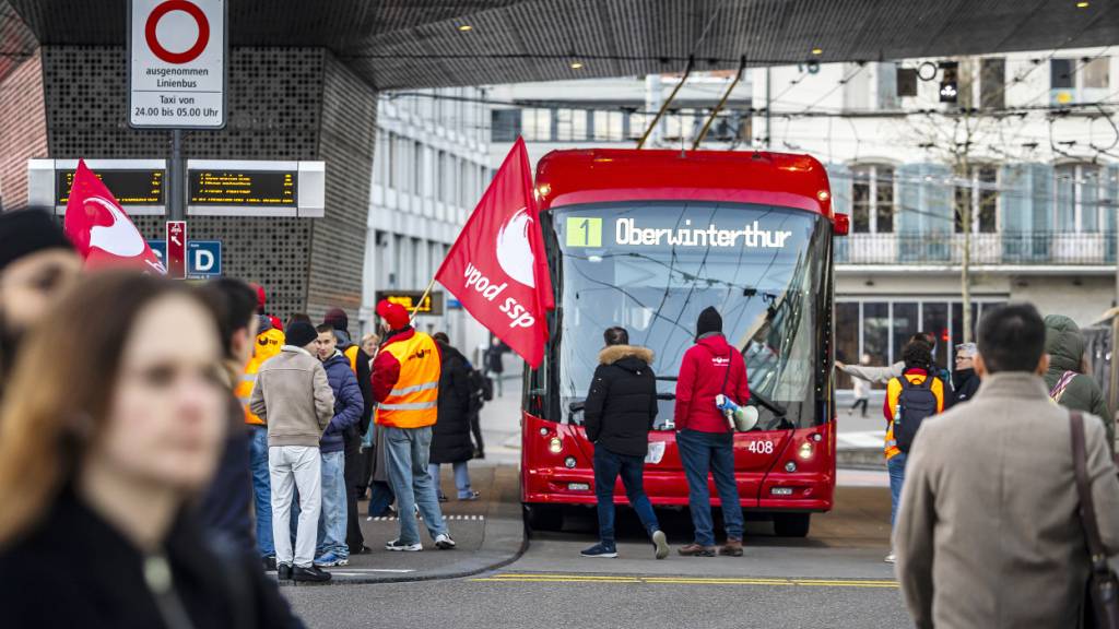Gewerkschaft enttäuscht von Verhandlungen mit Stadtbus Winterthur