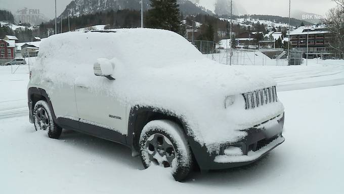 Der Schnee ist zurück im Toggenburg