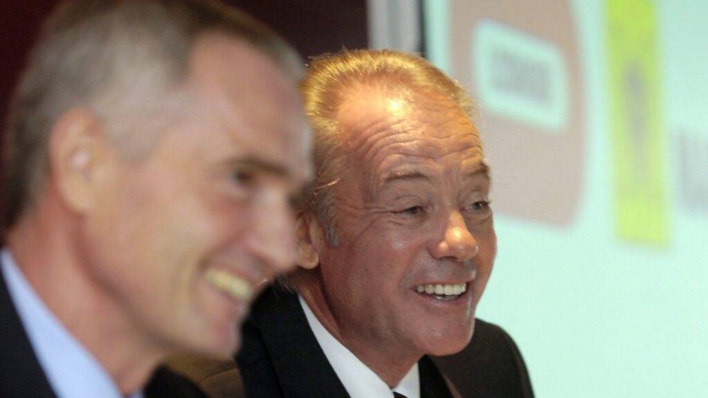 Der Emmentaler Unternehmer Bruno Marazzi (rechts) ist am Tag vor Heiligabend im Alter von 78 Jahren gestorben. (Archivbild)