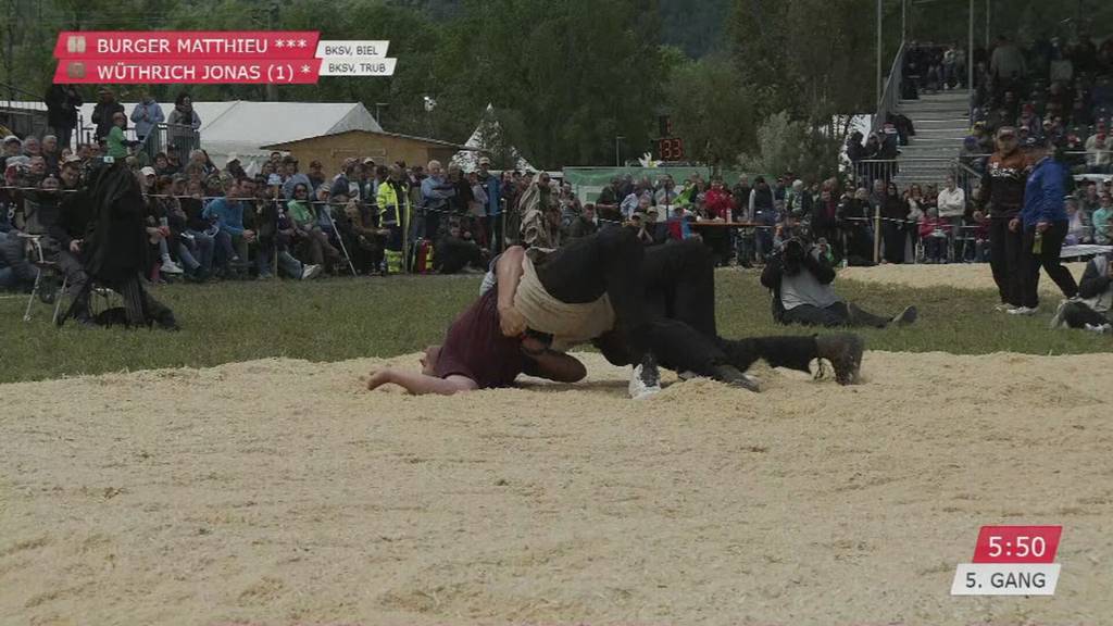 Seeländisches Schwingfest: Favorit Staudenmann fordert Überraschungs-Finalist Wüthrich